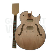 Semi-Acoustic Body Guitar Kit with Florentine-style Cutaway - Guitar Kit World