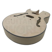 Lefty Hollow E175 Body Guitar Kit with Rosewood Fretboard - Guitar Kit World