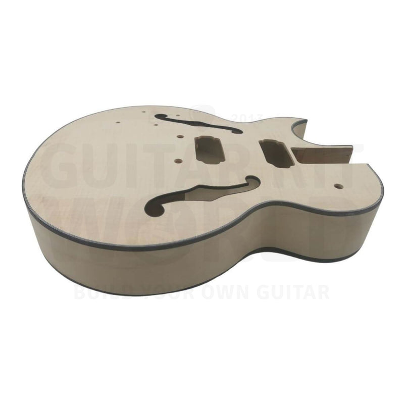Lefty Hollow E175 Body Guitar Kit with Rosewood Fretboard - Guitar Kit World