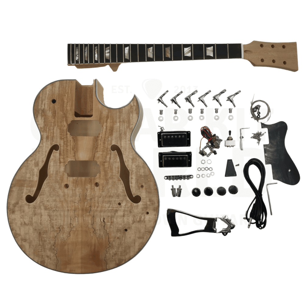 Fully Hollow Body DIY Guitar Kits Guitar Kit World