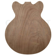 E35 Semi-Acoustic Guitar Kit with Split Parallelogram Ebony Fretboard Inlays - Guitar Kit World