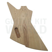 Ash body EXP-style Guitar Kit with Maple Neck and Fretboard - Guitar Kit World