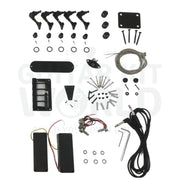 Lefty Basswood body EXP-style Bass Kit with Maple Neck - Guitar Kit World