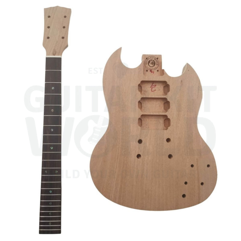 G4 Mahogany body Guitar Kit with Rosewood Fretboard - Guitar Kit World