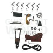 Hollow Archtop Body Guitar Kit with Ebony Fretboard - Guitar Kit World
