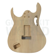 Basswood body JE-style guitar kit with Ebony fretboard Maple neck - Guitar Kit World