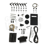 JE-style guitar kit with 7-string Engineered Zebrawood Body - Guitar Kit World