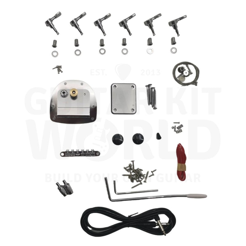 JG style Guitar Kit with Mahogany Body, Rosewood Fretboard - Guitar Kit World