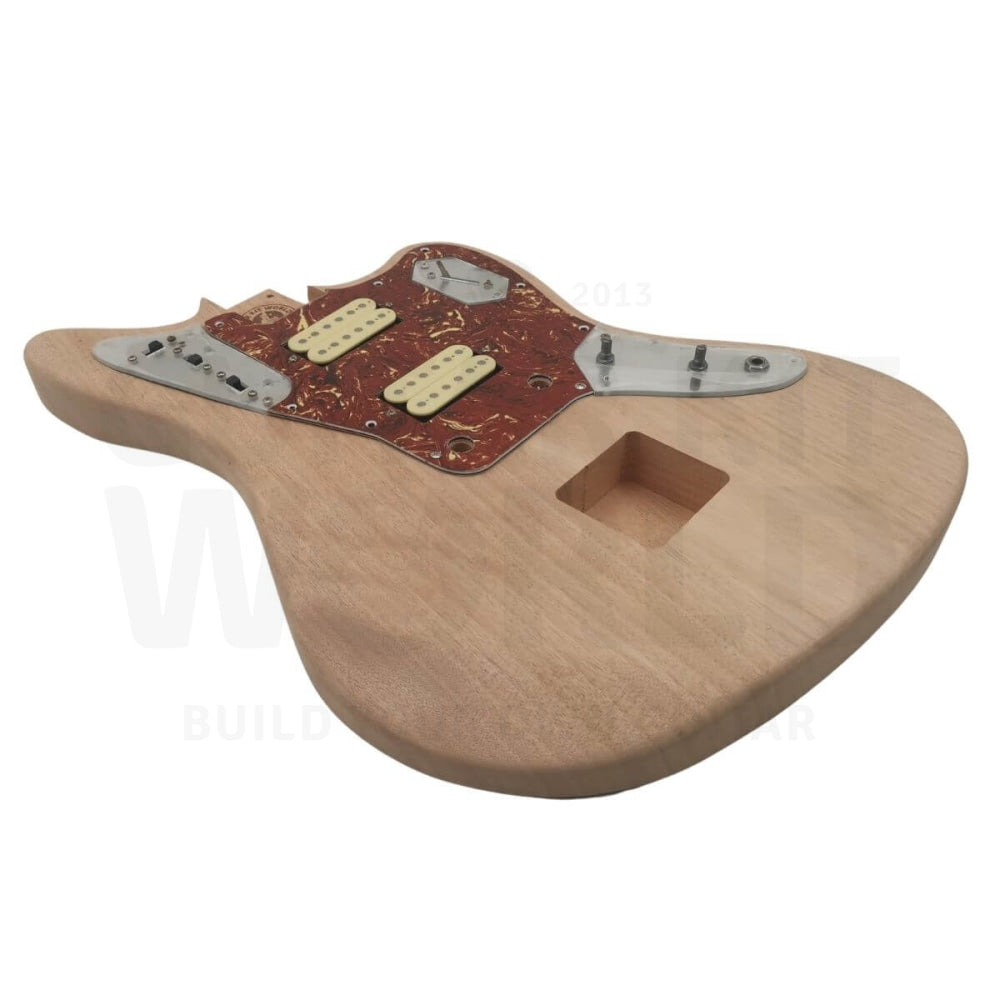 Mahogany Offset JG-Style Rosewood DIY Guitar Kit | GKW — Guitar