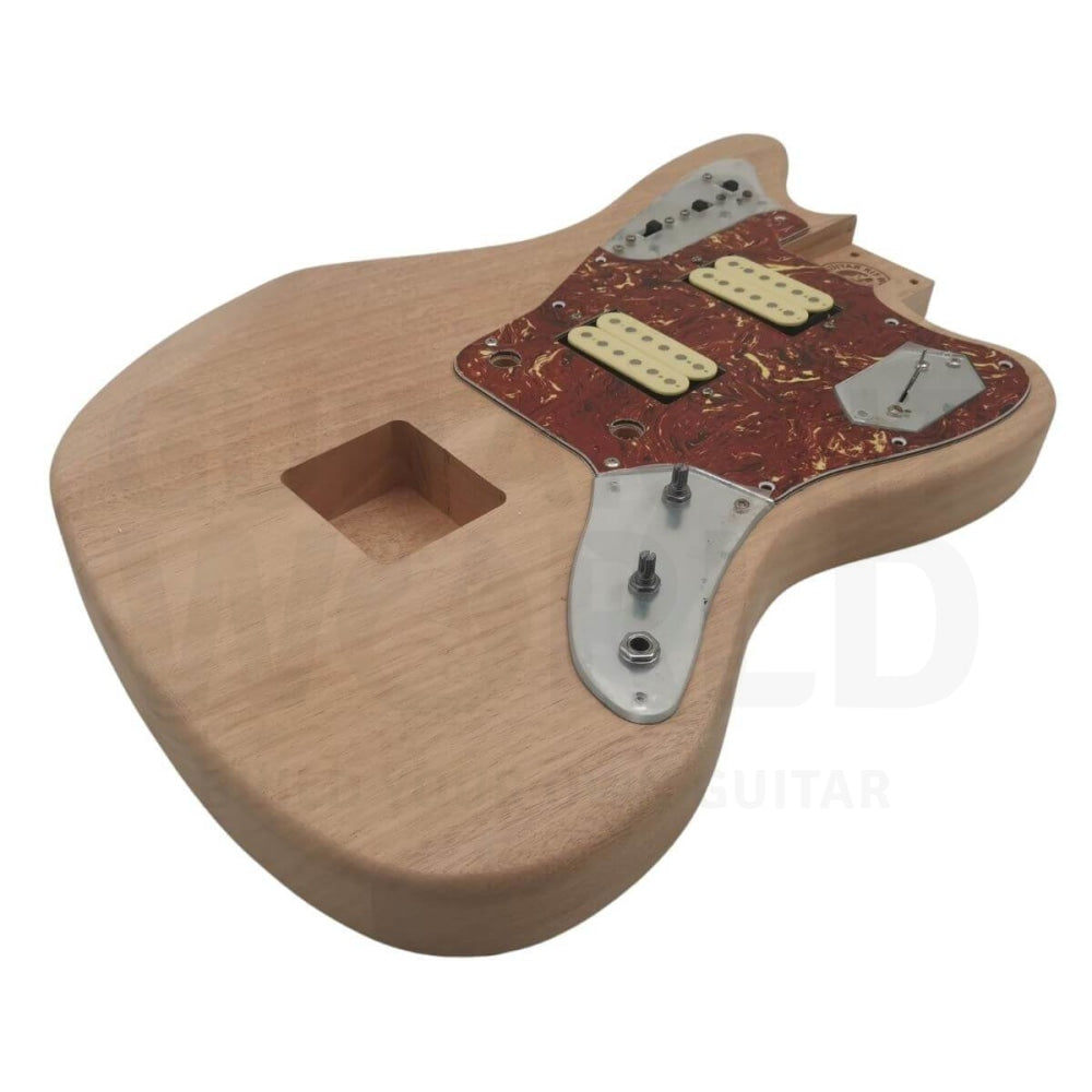 Mahogany Offset JG-Style Rosewood DIY Guitar Kit | GKW — Guitar