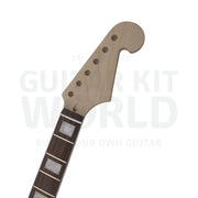 JG-style Mahogany Body Guitar Kit with Maple Neck, Rosewood Fretboard - Guitar Kit World