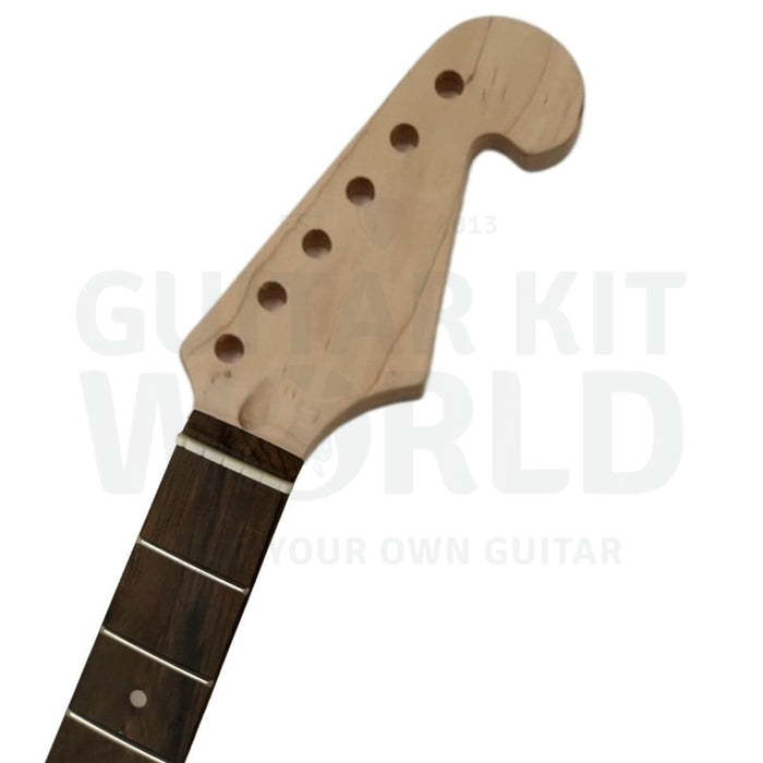 Basswood Body JG-style Guitar Kit with Maple Neck and Rosewood Fretboard - Guitar Kit World