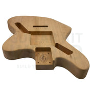 Basswood Body JG-style Guitar Kit with Maple Neck and Rosewood Fretboard - Guitar Kit World