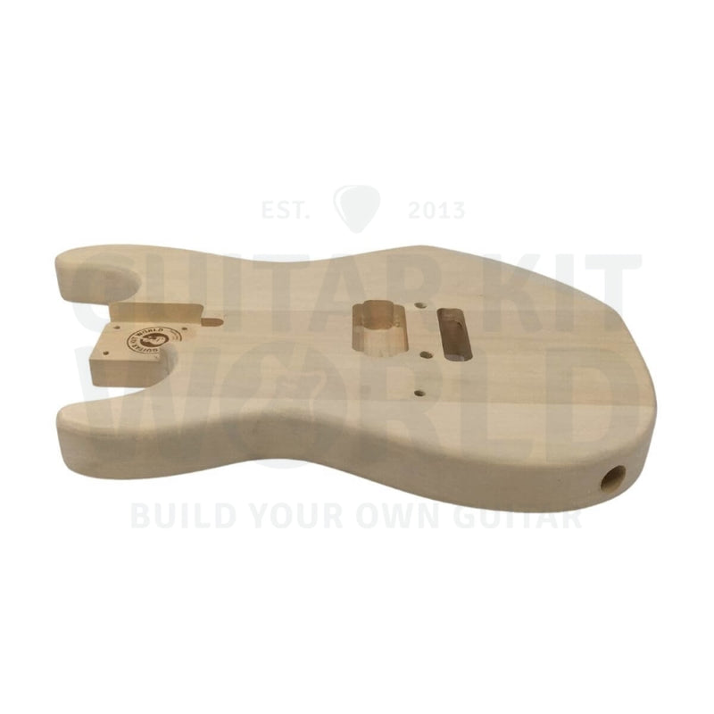 Lefty Basswood body KR-style Guitar Kit - Guitar Kit World