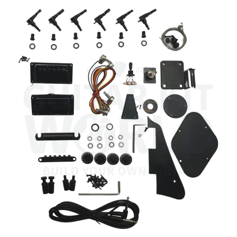 L1 Basswood body Guitar Kit with Maple Fretboard - Guitar Kit World