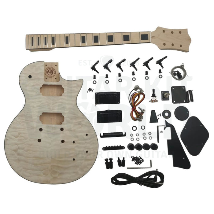 L1 Basswood body Guitar Kit with Maple Fretboard - Guitar Kit World