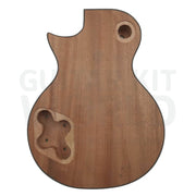 L1 Guitar Kit with Spalted Maple Veneer, Gold Hardware - Guitar Kit World