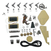 L1 Mahogany body Guitar Kit with Flame Maple Veneer - Guitar Kit World