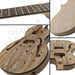 L2 Semi-Hollow Basswood Guitar Kit with Spalted Maple Veneer - Guitar Kit World