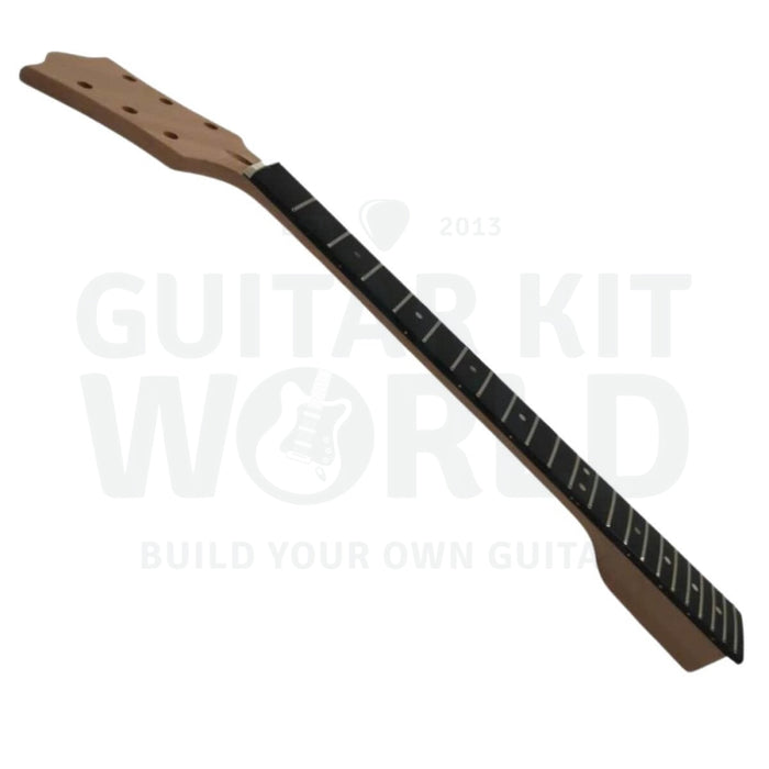 L4 Doublecut Junior Solid Mahogany body Guitar Kit with Ebony Fretboard - Guitar Kit World