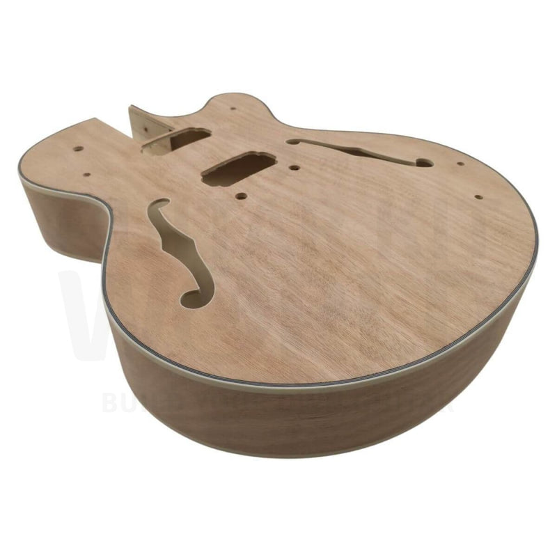 Hollow L5 style Archtop Body Guitar Kit with Rosewood Fretboard - Guitar Kit World