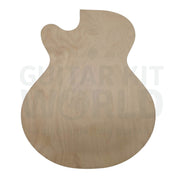 L5-style Guitar Kit with Rosewood Fretboard and Flamed Maple Veneer - Guitar Kit World