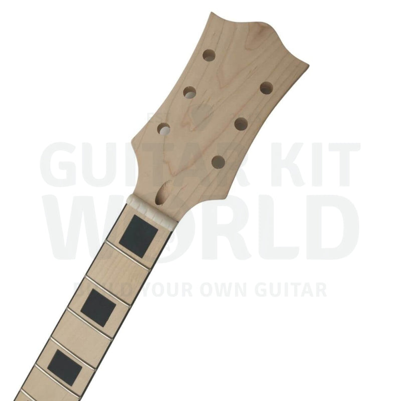 Basswood LP style body Guitar Kit with Maple Fretboard - Guitar Kit World