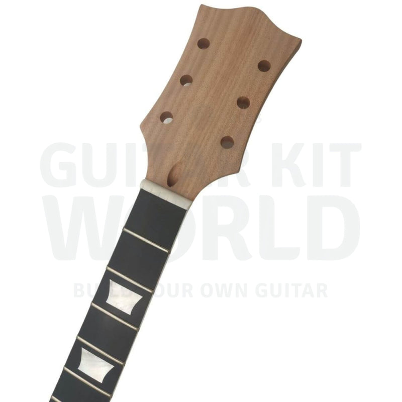 Mahogany LP style body Guitar Kit with Ebony Fretboard - Guitar Kit World