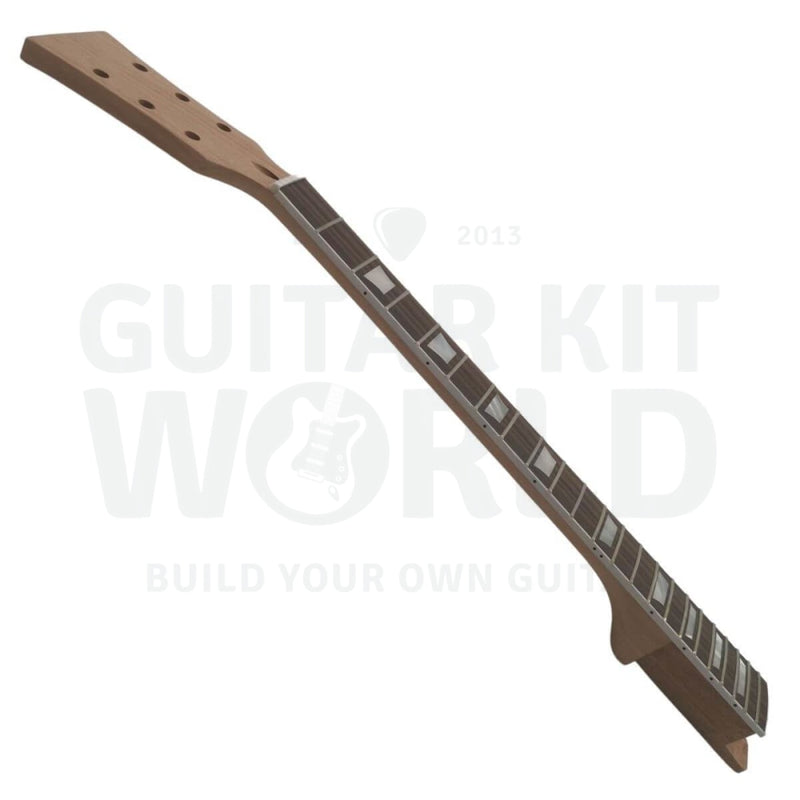 Mahogany body LP Guitar Kit with Flamed Maple Veneer - Guitar Kit World