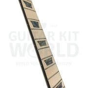 Ash Body  L1 Guitar Kit with Quilted Maple Veneer and Maple Fretboard - Guitar Kit World