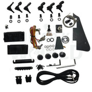 L2 Semi-Hollow Basswood Guitar Kit with Spalted Maple Veneer - Guitar Kit World