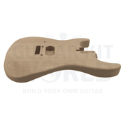 Lefty Alder body KR Guitar Kit with Maple Fretboard - Guitar Kit World