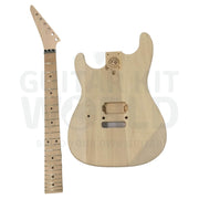 Lefty Basswood body KR-style Guitar Kit - Guitar Kit World
