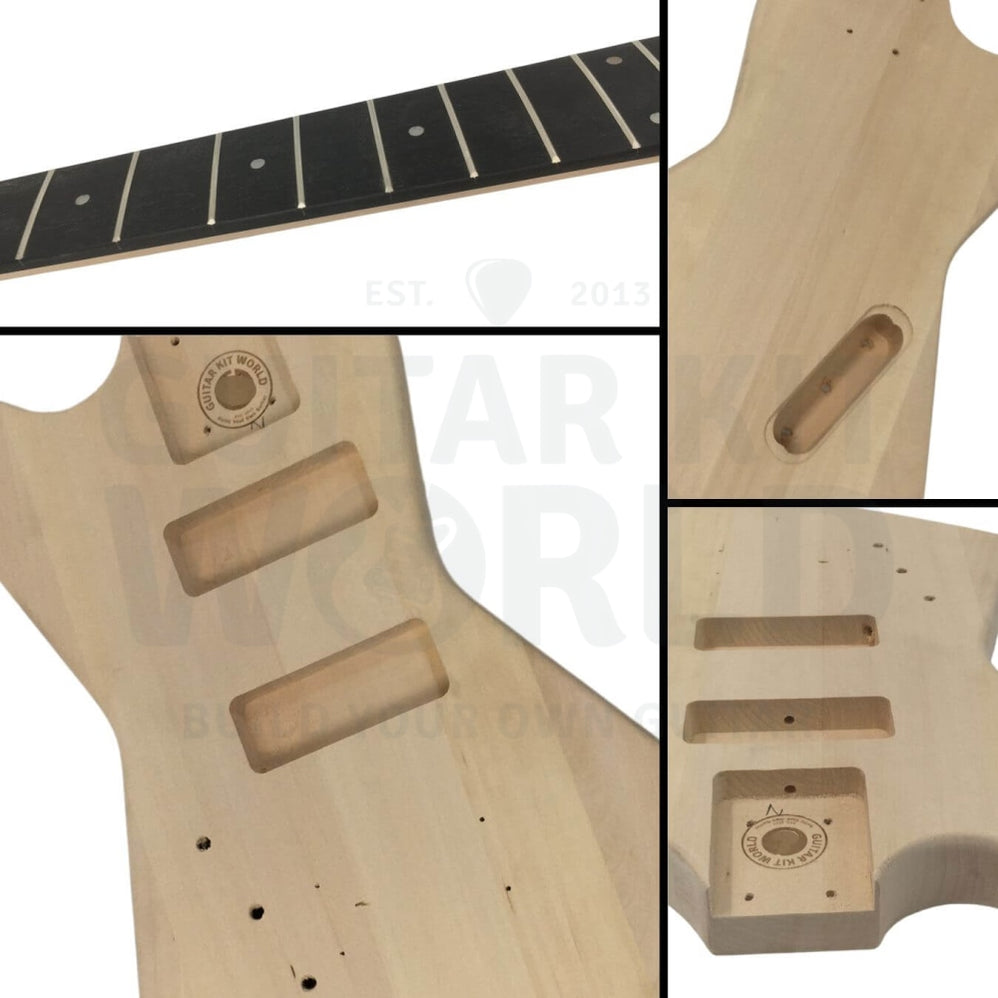 Left Handed Electric & Bass Guitar Kits Guitar Kit World