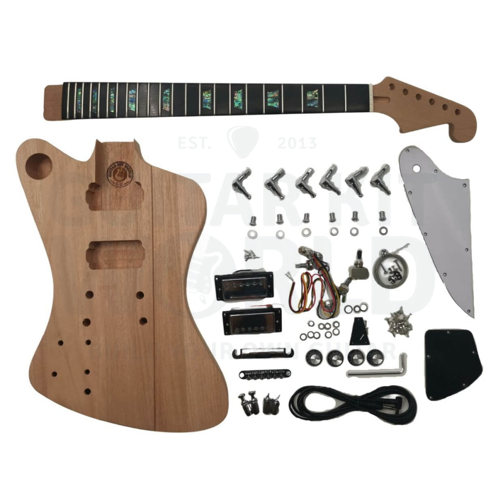 Left-Handed Mahogany RB-Style DIY Guitar Kit | GKW — Guitar Kit World
