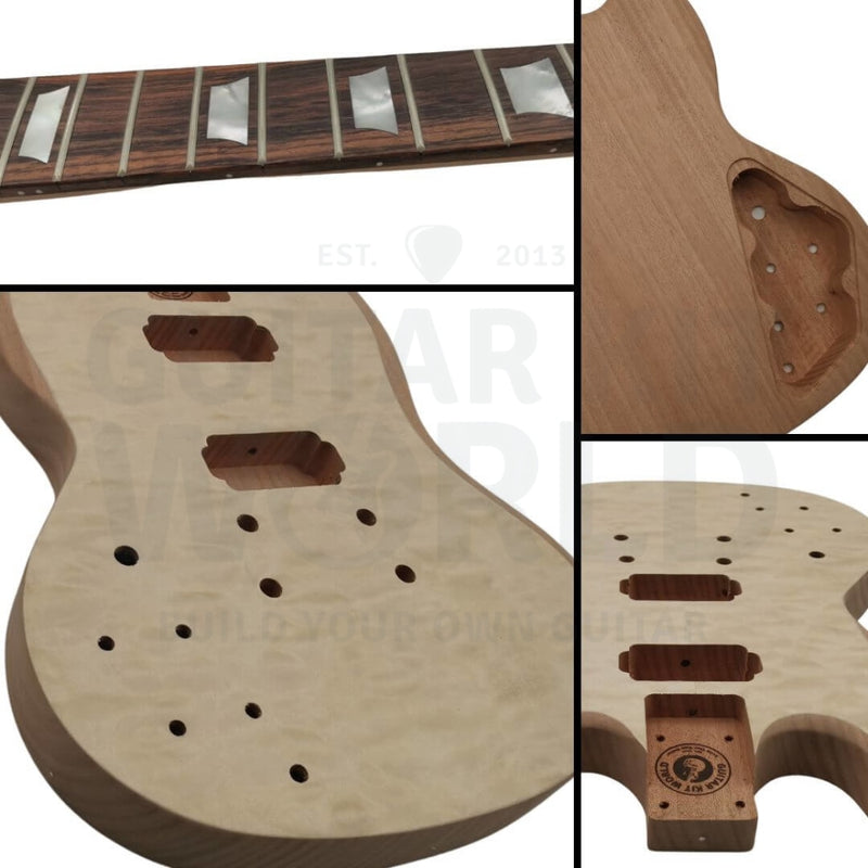 Lefty G2 Guitar Kit with Chrome Hardware - Guitar Kit World