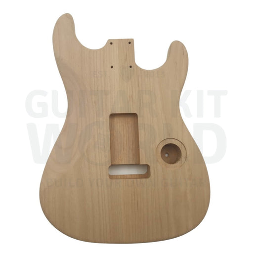 Lefty KR-style Alder body Guitar Kit with Maple Fretboard - Guitar Kit World