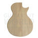 Lefty L2 Semi-Hollow Basswood Guitar Kit with Spalted Maple Veneer - Guitar Kit World