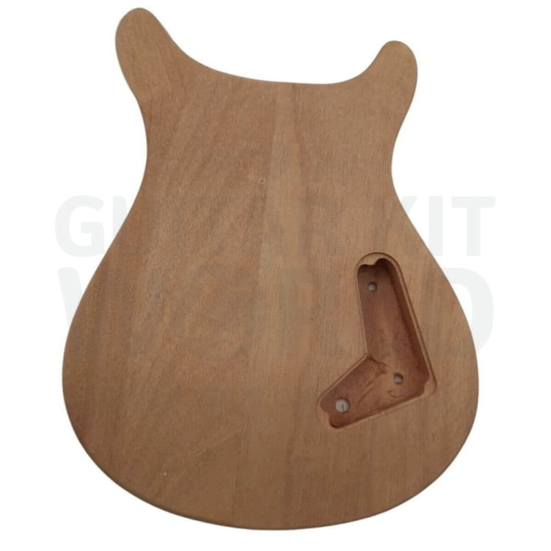 Lefty PR Guitar Kit w/ Flame Maple Veneer, Abalone Pearl Inlays - Guitar Kit World