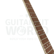 Basswood MOS-style guitar kit with Quilted Maple Body Top Veneer - Guitar Kit World