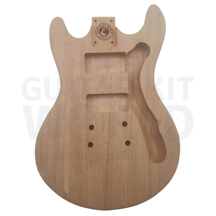 MOS-style Guitar Kit w/ Mahogany Body & Neck, Rosewood Fretboard - Guitar Kit World