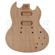 Mahogany Body G style 7-string Guitar Kit with Ebony Fretboard - Guitar Kit World