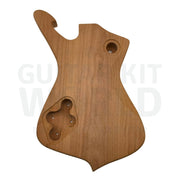 Mahogany Body ICE-style Guitar Kit with Maple Neck and Ebony Fretboard - Guitar Kit World
