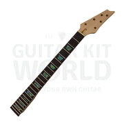 Mahogany Body ICE-style Guitar Kit with Maple Neck and Ebony Fretboard - Guitar Kit World