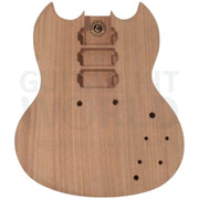Mahogany G-style Guitar Kit with 3H Pickup, Ebony Fretboard - Guitar Kit World