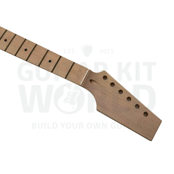 Mahogany JG-style Guitar Kit with Mahogany Neck and Fretboard - Guitar Kit World