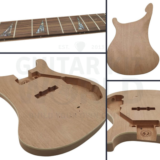Mahogany body R41 Bass Kit with Rosewood Fretboard - Guitar Kit World