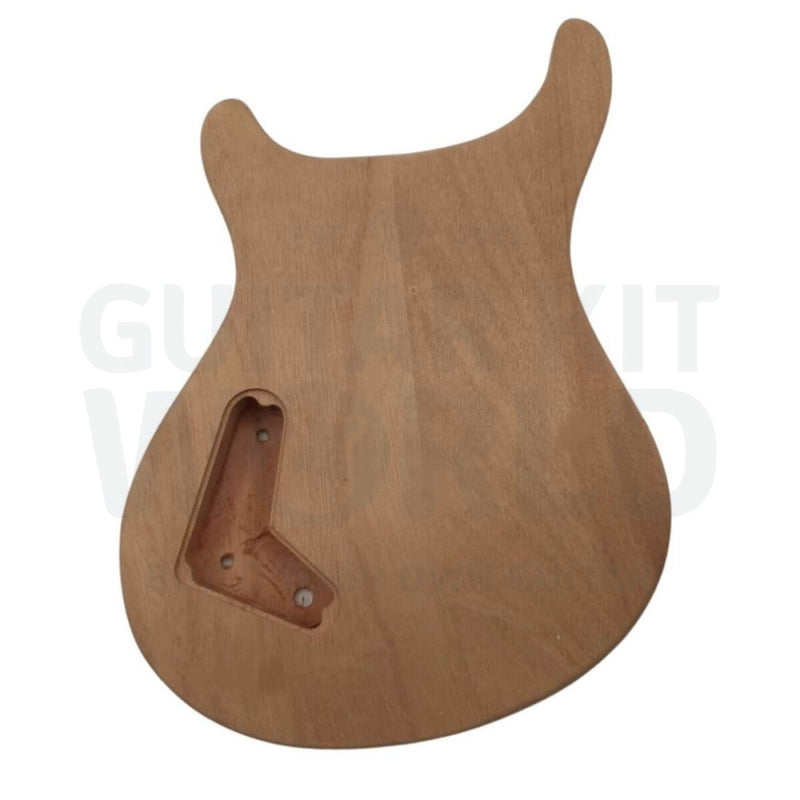 PR Guitar Kit w/ Quilted Maple Veneer, Mother of Pearl Inlays - Guitar Kit World