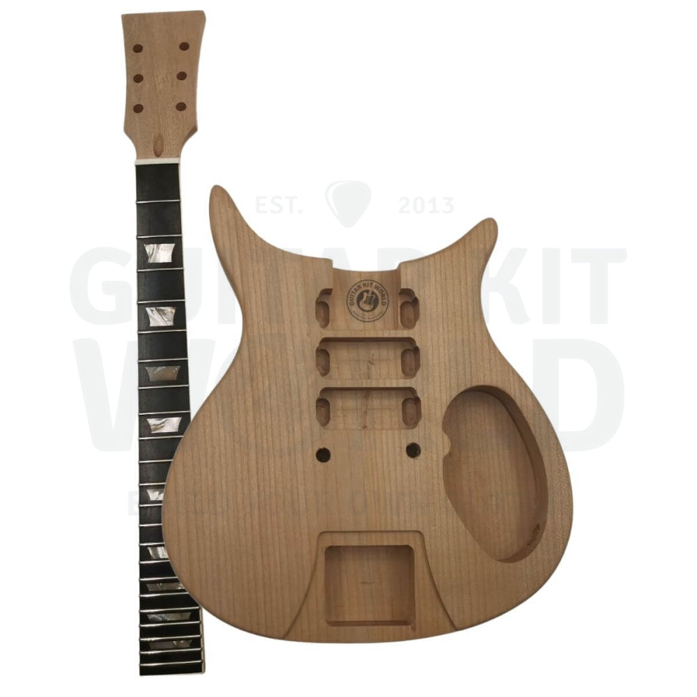 Short-Scale R325 Rosewood DIY Guitar Kit | GKW — Guitar Kit World