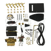 Ash Body RG-style Guitar Kit with Quilted Maple Veneer and Ebony Fretboard - Guitar Kit World